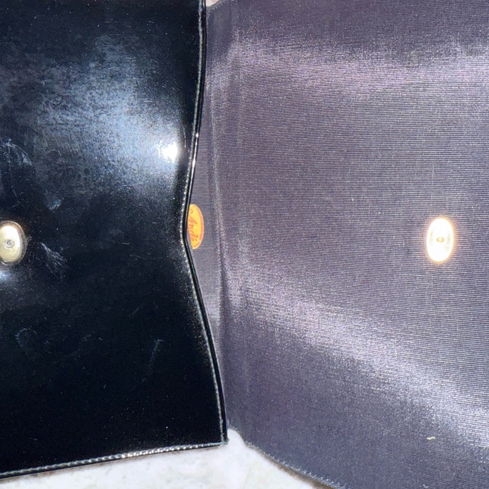 VTG Andé Elegant Black Handbag - Picture 4 of 7